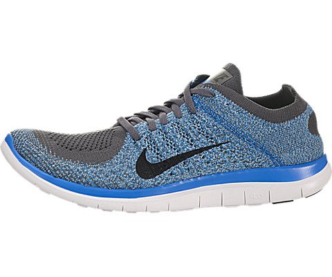 Nike Free Flyknit Mens Dark Grey Photo Blue Desertcart