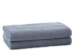 Organic Twill Hand Towel (French Blue)