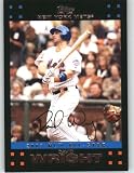 2007 Topps Update #227 David Wright - New York Mets (All-Star) (Baseball Cards)