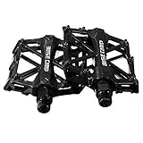 E821 Ultralight Aluminum Bicycle Pedals MTB Mountain Bike Cycling Racing Pedals 2pcs