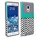 NOTE 4 edge Case, GALAXY NOTE 4 edge case, E LV GALAXY NOTE 4 edge Case Full Body Hybrid Armor Protection Defender Case Cover - Dual Layer Armor Protective Case Cover for Samsung GALAXY NOTE 4 edge - ZIGZAG ...