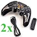 ATC 2 packs---PS3 PlayStation 3 Controller dualshock 3 wireless ps3-black compatible for PS3 and PC
