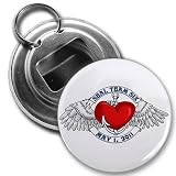 Creative Clam Us Navy Seal Team 6 Vi Military Armed Forces Heroes 2.25 Inch Button Style Bottle Opener With Key Ring