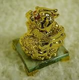 Special Feng Shui Money Mythical Wild Animal Brave Troops Pixiu in Gold Color