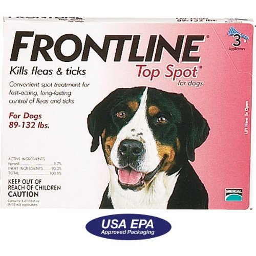 Frontline 3-Month Dogs Up To 22 Lbs (Orange) @