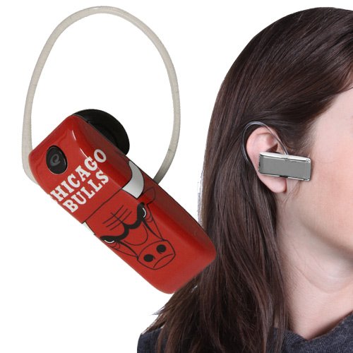 Earloomz GL-397 GL Series Bluetooth Headset - Retail Packaging - Chicago Bulls NBA