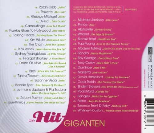 Die Hit Giganten-Hits der 80er