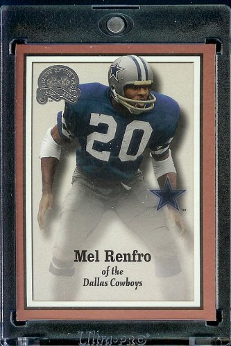 2000 Fleer Greats of the Game Football Card # 39 Mel Renfro Dallas Cowboys Mint Condition - Shipped In Protective ScrewDown Case!