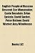 English People of Russian Descent: Zo� Wanamaker, Gavin Rossdale, Brian Epstein, David Suchet, Peter Ustinov, David Warner, Amy Winehouse