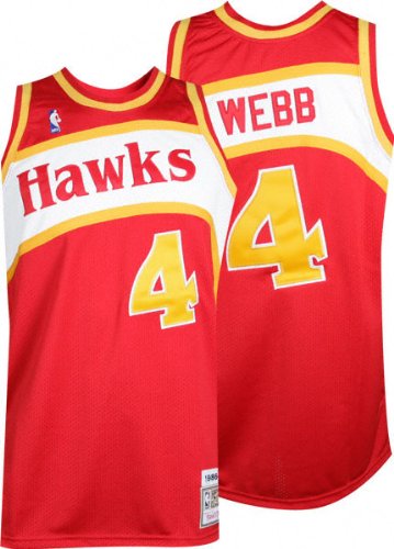 Spud Webb Atlanta Hawks Authentic 1986-1987 Road Jersey