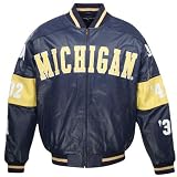 Michigan Wolverines 11-Time National Champions Leather Jacket