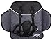 Go-Go Babyz Universal Wagon Seat, Removable Cushioned Seat with 5 Point Safety Harness for Folding Wagons, Black/Grey