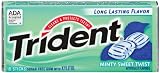 Trident Base Minty Sweet Twist, 54-Count Packages (Pack of 5)
