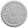 16 7/8"OD x 1 1/2"P x 3"C Swindon Ceiling Medallion