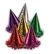 Partyhut Party Hut sortiert verschiedene Farben