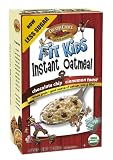Country Choice Organic Fit Kids Instant Oatmeal Chocolate Chip/Cinnamon Toast Variety Pack, 8-Count. 10-Ounce Boxes (Pack of 6)