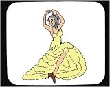 Mouse Pad with dancing, Spain, Europe, dress, woman, flamenco