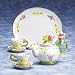 Kitchen & Housewares : 7 pcs Ceramic Fairy mini Teaset, Tea Pot, Cup Set