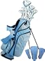 Phoenix XS Ladies Deluxe Complete Set Includes All Clubs With Graphite Shafts, Mallet Putter, Stand Bag
