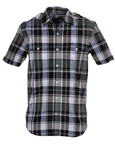 Hurley Distortion Shirt - Short-Sleeve - Boys