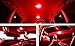 YITAMOTOR 20 PCS T10 Wedge 8-SMD Red LED Light bulbs W5W 2825 158 192 168 194