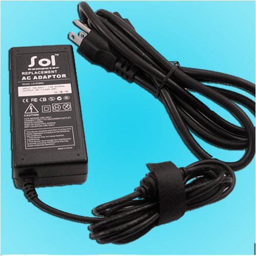 SOL COMPUTER 65W AC Power Adapter/ Battery Charger for ACER Aspire 4535, 4720Z, 4730, 4730Z, 4736