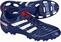 Size 7.5 Adidas Predator Absolado X FG football Boots Blue, White and Red.