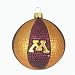 Minnesota Golden Gophers 3.5 Glass Basketball Ornament