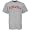 Nebraska Cornhuskers Ash Arched Logo T-shirt