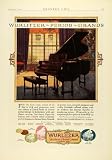 1925 Ad Wurlitzer Piano Jacobean Period Musical Instrument Antique Louis XIV - Original Print Ad