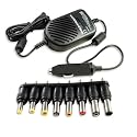 UNIVERSAL POWER LAPTOP CAR ADAPTER/CHARGER 80W AC/DC, Compatible to Dell/Acer/Compaq/IBM/HP/Fujitus/Toshiba/Sattelite
