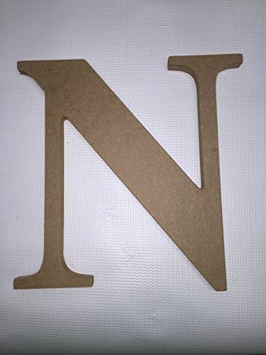Wooden Wall Letter Hanging Initials Letters (N)