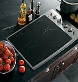 GE Profile : PP932SMSS 30 Electric Cooktop – Stainless Steel