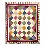 IMAGE OF Patch Magic 50-Inch by 60-Inch Rustic Cabin Throw