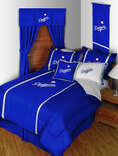 MLB Los Angeles Dodgers Comforter Set Baseball Twin Bedding