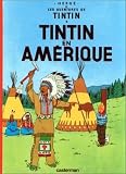 Les Aventures de Tintin / Tintin en Amerique (French edition of Tintin in America) / Book and DVD Package