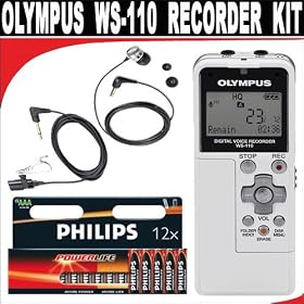 OLY141942 - Olympus WS-110 Digital Voice Recorder by Olympus