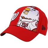MLB New Era Washington Nationals Toddler Swoop Big Mascot Hat - Red