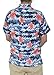 La Leela Hawaiian Shirt For Men Short Sleeve Front-Pocket ALOHA PRINTS In Colors