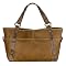 NYC by Perlina East/West Tote with Pockets - Camel