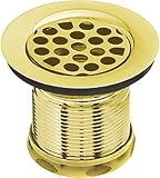 Westbrass 2 Sink Drain Opening Bar Grid Strainer
