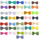 WHOLESALE LOT MENS 10 BOWTIES NEW BOW TIE SOLID COLORS TUXEDO