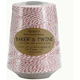 Regency Baker's Twine Cone red and white