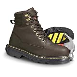 Mens Dr. Martens� 8 Steel Toe Industrial Boots Bark by Dr. Martens