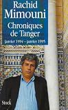 Chroniques de Tanger, janvier 1994-janvier 1995