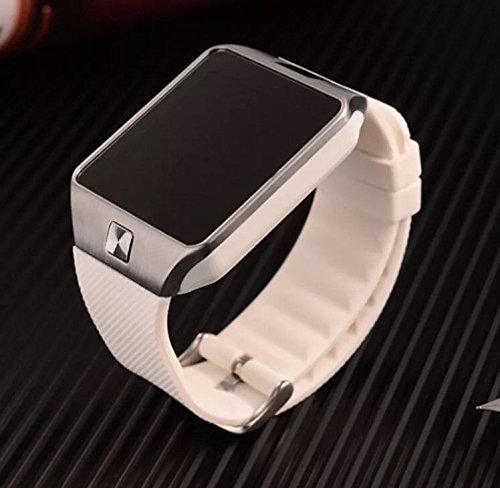 Tesha White Smart Watch Bluetooth iPhone & Android
