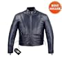 Mens Tall Leather Motorcycle Jacket MJ470Tall