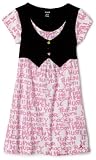 Hurley Girls 7-16 Microphone Dress,White,S (7/8)