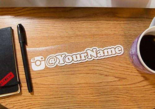 YOUR USER NAME 8" Style B Insta This Euro Drift JDM Vinyl Decal Sticker Coop CUSTOM