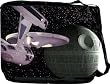 Spaceship Design Messenger Bag - Laptop - Bag - School Bag Notebook Bag - Unisex - Ideal gift for all occassions!